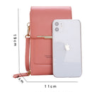 Women Bags Soft Leather Wallets Touch Screen Cell Phone Purse Crossbody Shoulder Strap Handbag for Female Cheap Women&