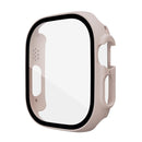Glass+Case For Apple Watch Ultra 49mm band smartwatch PC Bumper+Screen Protector Tempered Cover iwatch series Ultra Accessories