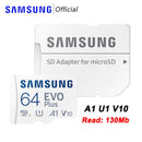 SAMSUNG PRO EVO Plus Micro SD 128GB 64GB Memory Card Micro SD Card 256GB TF Cards 512GB Flash Memory U1 U3 4K Microsd for Phone