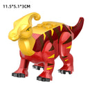 Jurassic Dinosaurs Building Blocks Indominus Rex DIY Tyrannosaurus Action Figure Models Children Toys Animals Gifts