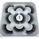 2022 New 5 pairs natural false eyelashes fake lashes long makeup 3d mink lashes eyelash extension mink eyelashes short eyelashes