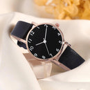 2022 New Watch Women Fashion Casual Leather Belt Watches Simple Ladies Round Dial Quartz Wristwatches Dress Clock Reloj Mujer
