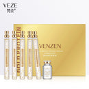Silk Gold Protein Line Carving Anti Aging Essence Five-pieces Set Serum Firming Fade Fine Wrinkle Skin Care Set