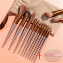 New 13Pcs Makeup Brush Set Makeup Concealer Brush Blush Loose Powder Brush Eye Shadow Highlighter Foundation Brush Beauty Tools
