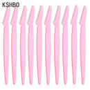 3/10/15 Pcs Professional Trimmer Safe Blade Shaping Knife Eyebrow Blades Face Hair Removal Scraper Shaver Makeup Beauty Tools