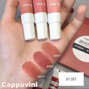 3 Colors Lipstick Velvet Matte Set Liquid Lipstick Waterproof Nude Lip Gloss Long Lasting Sexy Women Lip Tint Mud Cosmetics Kit