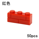 Thick Wall Figures Bricks Compatible 98283 15533 DIY 1x2 1x3 1x4 1+2 Dots Building Blocks Educational House Contruction Toys