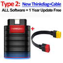 Thinkcar Thinkdiag Old Version All System Software Free 1Year Car Diagnostic Tool Bluetooth OBD2 Scanner Easydiag Thinkdiag