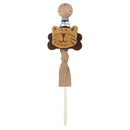 1pc Crochet Bunny Baby Pacifier Clip Chain BPA Free Wooden Beads Appease Soother Chain Clips Newborn Dummy Holder Nipple Clip