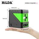 2 Lines Laser Level Self Levelling Green Beams Laser Horizontal & Vertical Cross-Line