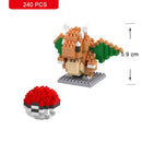 Pokemon Small Building Pokemon Blocks Small Cartoon Picachu Animal Model Education Game Graphics Pokemon Toys For Kids Birthday