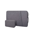 Side Carry Laptop Bag with Front Bag for iPad 13/14/15 inch Notebook Case for Macbook Computer Handbag Laptop Sleeve Briefcase
