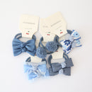 10Pcs/Lot Sweet Hair Band Girls Hair Ties Bows Elastic Rubber Band Flower Small Ball Scrunchies Baby Kids Hair Accessories Gift