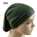 Ramadan Undercap Head Cover for Jewish Instant Jersey Bonnet Hijab Turbans for Women Muslim Fashion Inner Cap Turbante Capelli