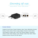 1-100pcs 4.0/4.8mm EU Plug Adapter EU US Israel To Euro KR BR Brazil Plug Converter American Travel Power Adapter Plug Socket