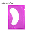 50Pairs/Lots Eyelash Extension Eye Patches Makeup Gel Pad Eyelashes Under Eye Pads Eyelash Patches Stickers Pads For Extension