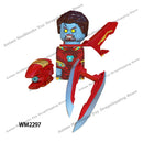 WM blocks 6052 6055 6056 6061 6063 6068 6071 6132 Disney anime bricks mini action toy figures Assemble blocks kids toys gifts