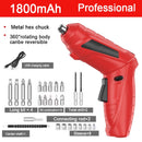 Electric Screwdriver Battery Rechargeable Cordless Screwdriver Powerful Impact Wireless Screwdriver Drill Electric Screw Driver