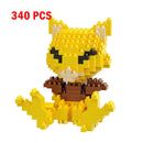 Pokemon Small Building Pokemon Blocks Small Cartoon Picachu Animal Model Education Game Graphics Pokemon Toys For Kids Birthday