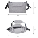 2 Baby Stroller Organizer Bag Mummy Diaper Bag Hook Baby Carriage Large Capacity Travel Wet Bags Stroller Accessories Cup Holder