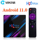 H96 MAX RK3318 Smart TV Box Android 11 4G 64GB 32G 4K Wifi BT Media player H96MAX TVBOX Android10 Set top box 2GB16GB