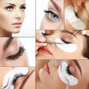 50/100pairs Eyelash Extension Paper Patches Grafted Eye Stickers 7 Color Eyelash Under Eye Pads Eye Paper Patches Tips Sticker