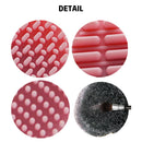 Makeup Brush Cleaner Washing Brush Pad Cleaning Mat Cosmetic Brush Cleaner Universal Make up Tool Scrubber Box