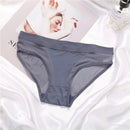 Hot Seamless Women Brief Perspective Underwear Women Panties Low Waist Breathable Female Underpants Girls Intimates Pantys M-2XL