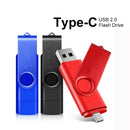 Type-C 128g Key High Speed USB Flash Drive OTG Pen Drive 128GB Usb Stick Pendrive Flash Disk for Android PC/Car/TV USB-C