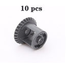 MOC Gear Series Gear Rotating Platform Gear Rack and Gear Differential High-tech Parts Small Particles Building Blocks Toys