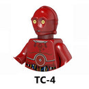 Disney R2-D2 Building Blocks C-3PO General Grievous R4-P17 K-2SO IG88 Battle Buzz Droid Star Bricks Action Figures Christmas Toy
