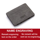 Mini Men Card Holder Wallets Zipper Coin Pocket Slim Magic Male Wallet Quality PU Leather Credit Bank Card Case Small Men Purses