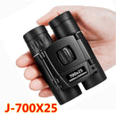 700x25 HD Powerful Binoculars Telescope 5000m/50000m Long Range Folding Mini BAK4 FMC Optics For Hunting Outdoor Camping Sports