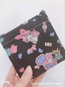 Sanrio Hello Kitty Small Folding Shopping Bag Melody Polyester Eco Bag Cartoon Shoulder Bag Handbag