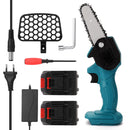 21V 4-6Inch Portable Electric Pruning-Saw 88VF Wood Spliting Chainsaw Brush Motor One-handed Woodworking Tool for Garden Orchard