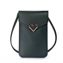 2022 Bag For Women Touch Screen Cell Phone Purse Smartphone Wallet Shoulder Strap Handbag PU Leather Casual Solid Crossbody Bags