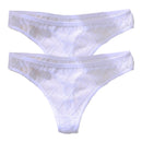 2PCS/Set Lace Sexy G-String Thongs Transparent Women&