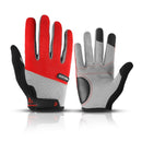 Summer Bicycle Full Finger Cycling Bike Gloves Absorbing Sweat for Men and Women Bicycle Riding Outdoor Sports Protector
