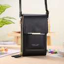 Women Bags Soft Leather Wallets Touch Screen Cell Phone Purse Crossbody Shoulder Strap Handbag for Female Cheap Women&