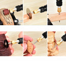 12V Mini Drill Electric Carving Pen Variable Speed Drill Rotary Tools Kit Engraver Pen for Grinding Polishing,