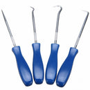 4 Pieces Long Pick & Hook Set Gasket Puller Pick Tools for Removing Car Auto Oil Seal O-Ring Seal