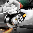 APLMAN Angle Grinder Tool ,6Amp Motor Driver, Metal Grinder 4-1/2 inch 10500RPM For Fast Stock Adjustable Side Handle