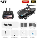 AE8 Pro Max Drone 8k Professional Dual Camera GPS Positioning 360° Obstacle Avoidance Quadcopter Brushless RC airplane toy 249g