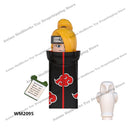 WM6109 Naruto blocks anime Sasuke Kakashi Madara Zetsu Might Guy Rock Lee mini action toy figures Assemble bricks toys kid gifts