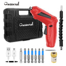 Electric Screwdriver Battery Rechargeable Cordless Screwdriver Powerful Impact Wireless Screwdriver Drill Electric Screw Driver