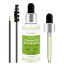 Natural Castor Oil Eyelashes Growth Essential Oil Thick Longer Nourishing Enhancer Lash Eyebrow Hair Growth Liquid Castor Serum