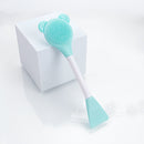 1pcs Face Mask Brush Silicone Gel Facial Mask DIY Brushes Original Soft Fashion Beauty Women Skin Face Care Home Makeup Tools