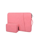 Side Carry Laptop Bag with Front Bag for iPad 13/14/15 inch Notebook Case for Macbook Computer Handbag Laptop Sleeve Briefcase