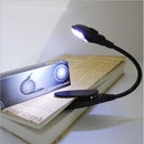 Adjustment Book Light LED Mini Portable Reading Night Light Flexible Easy Clip Eye Protection Travel Lamp Student Stationary