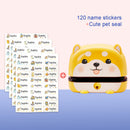 Children's Name Seal Custom Student's Name Stamp Kindergarten Clothes Waterproof Name Sticker Will Not be Washed Off Christmas